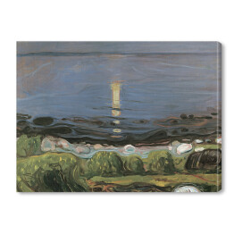 Obraz na płótnie Edvard Munch Summer night by the beach Reprodukcja obrazu
