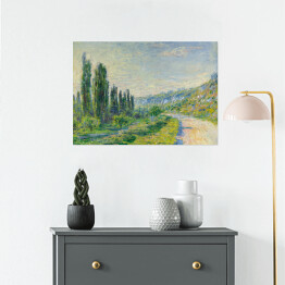 Claude Monet "Droga w Vetheuil" - reprodukcja