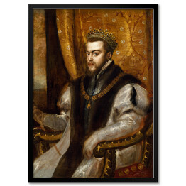 Obraz klasyczny Tycjan "King Philip II of Spain"