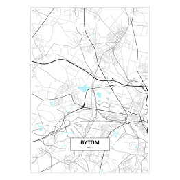 Plakat Mapa Bytomia