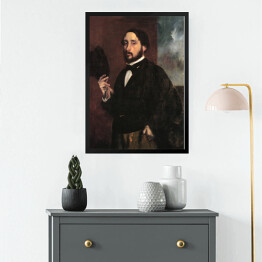 Obraz w ramie Edgar Degas "Autoportret" - reprodukcja