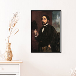Plakat w ramie Edgar Degas "Autoportret" - reprodukcja