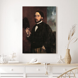Obraz na płótnie Edgar Degas "Autoportret" - reprodukcja