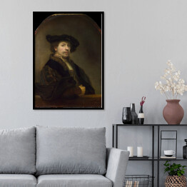 Plakat w ramie Rembrandt Autoportret w wieku 34 lat. Reprodukcja