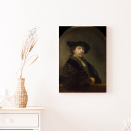 Obraz na płótnie Rembrandt Autoportret w wieku 34 lat. Reprodukcja