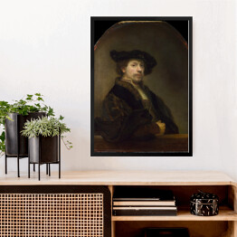 Obraz w ramie Rembrandt Autoportret w wieku 34 lat. Reprodukcja