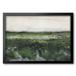 Obraz w ramie Vincent van Gogh Krajobraz z taczką. Reprodukcja