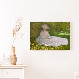 Obraz na płótnie Claude Monet "Wiosna" - reprodukcja