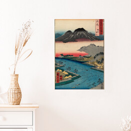 Plakat Utugawa Hiroshige Nishiki-e. Reprodukcja obrazu