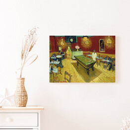Obraz na płótnie Vincent van Gogh Nocna kawiarnia. Reprodukcja