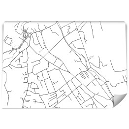 Fototapeta winylowa zmywalna Nowoczesna mapa Zakopanego