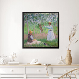 Obraz w ramie Claude Monet W lesie w Giverny Reprodukcja obrazu