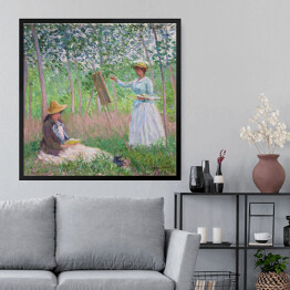 Obraz w ramie Claude Monet W lesie w Giverny Reprodukcja obrazu