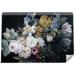 Fototapeta samoprzylepna Piękny bukiet kwiatów w stylu barokowym