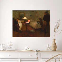 Plakat Edgar Degas "Wnętrze" - reprodukcja