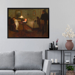 Obraz w ramie Edgar Degas "Wnętrze" - reprodukcja