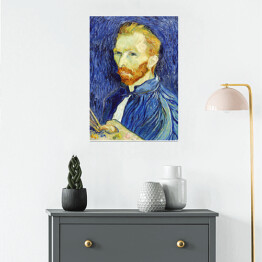 Plakat Vincent van Gogh Autoportret. Reprodukcja dzieła sztuki