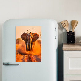 Magnes dekoracyjny Słoń na Safari