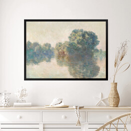 Obraz w ramie Claude Monet Sekwana w Giverny. Reprodukcja
