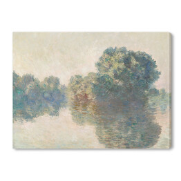 Obraz na płótnie Claude Monet Sekwana w Giverny. Reprodukcja