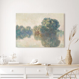 Obraz na płótnie Claude Monet Sekwana w Giverny. Reprodukcja