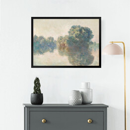 Obraz w ramie Claude Monet Sekwana w Giverny. Reprodukcja