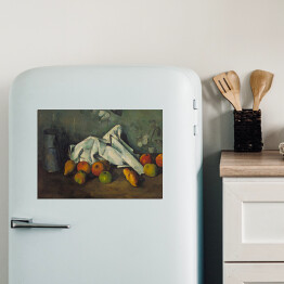 Magnes dekoracyjny Paul Cezanne "Dzbanek mleka i jabłka" - reprodukcja