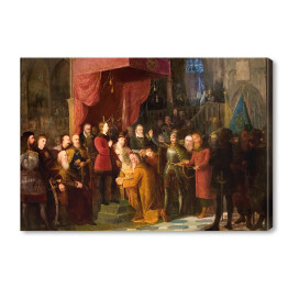 Obraz na płótnie Jan Matejko Carowie Szujscy przed Zygmuntem III Reprodukcja obrazu