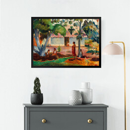 Obraz w ramie Paul Gauguin "Duże drzewo" - reprodukcja
