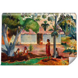 Paul Gauguin "Duże drzewo" - reprodukcja