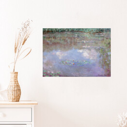 Plakat samoprzylepny Claude Monet Nenufary Reprodukcja obrazu
