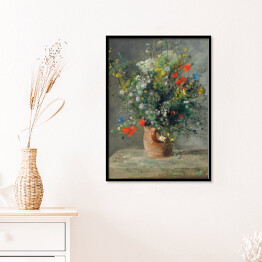Plakat w ramie Auguste Renoir Kwiaty w wazonie Reprodukcja