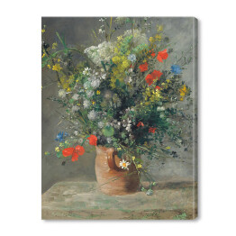 Obraz na płótnie Auguste Renoir Kwiaty w wazonie Reprodukcja