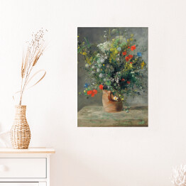 Plakat Auguste Renoir Kwiaty w wazonie Reprodukcja