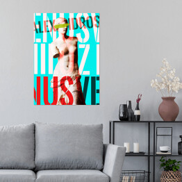 Plakat samoprzylepny Venus - nowoczesna sztuka konceptualna