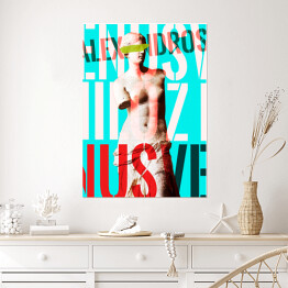 Plakat samoprzylepny Venus - nowoczesna sztuka konceptualna
