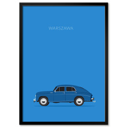 Obraz klasyczny Polskie samochody - WARSZAWA