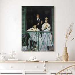 Obraz na płótnie Edouard Manet "Balkon" - reprodukcja