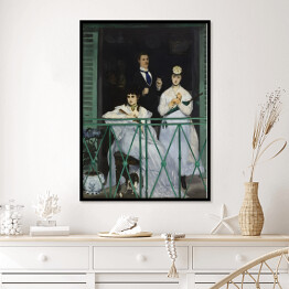 Plakat w ramie Edouard Manet "Balkon" - reprodukcja