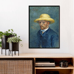 Plakat w ramie Vincent van Gogh Portret Theo van Gogha. Reprodukcja