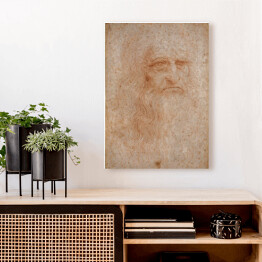 Obraz na płótnie Leonardo da Vinci Autoportret Reprodukcja