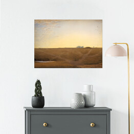 Plakat William Turner "Wschód słońca nad Stonehenge" - reprodukcja