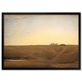 Obraz klasyczny William Turner "Wschód słońca nad Stonehenge" - reprodukcja
