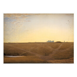 William Turner "Wschód słońca nad Stonehenge" - reprodukcja