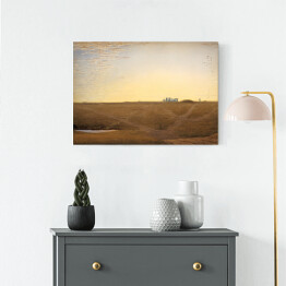 Obraz klasyczny William Turner "Wschód słońca nad Stonehenge" - reprodukcja