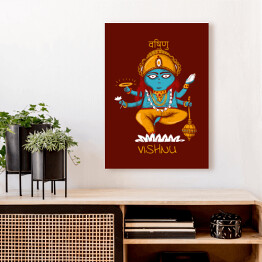 Obraz na płótnie Vishnu - mitologia hinduska