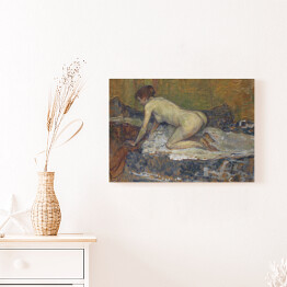 Henri de Toulouse-Lautrec "Rudowłosa naga chowająca się kobieta" - reprodukcja