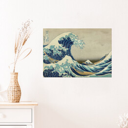 Plakat Hokusai Katsushika "Great Wave off Kanagawa"
