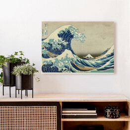 Obraz na płótnie Hokusai Katsushika "Great Wave off Kanagawa"