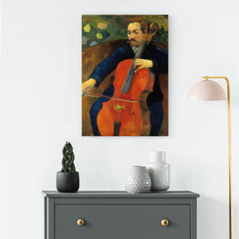 Paul Gauguin "Wiolonczelista (Portret Fritza Schekluda) - reprodukcja